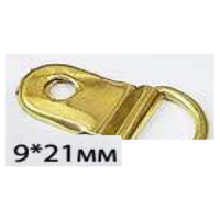 D-кольцо узкое зол 9 мм